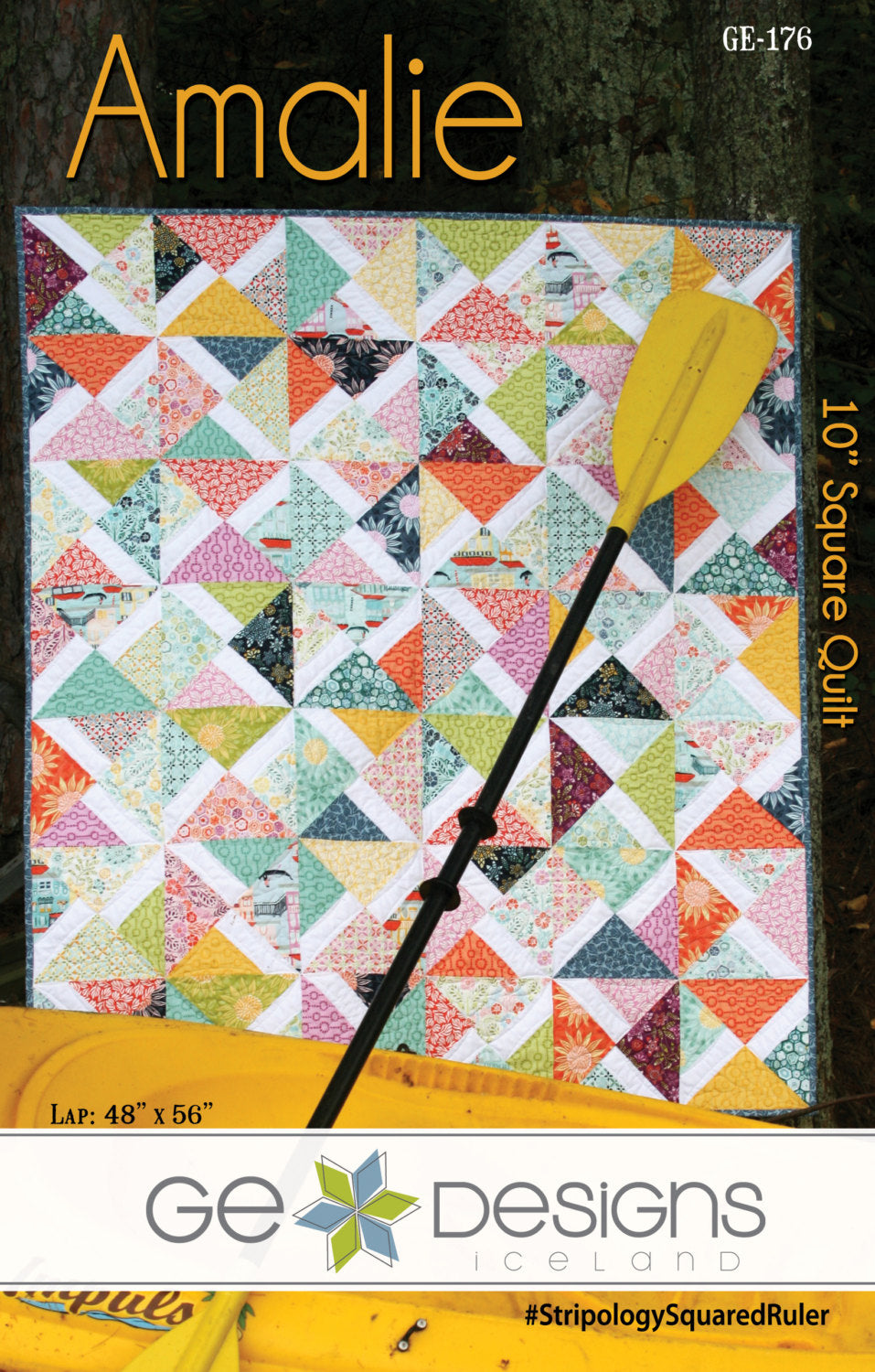 Amalie 10" Square Pattern 176 Pattern GE Designs