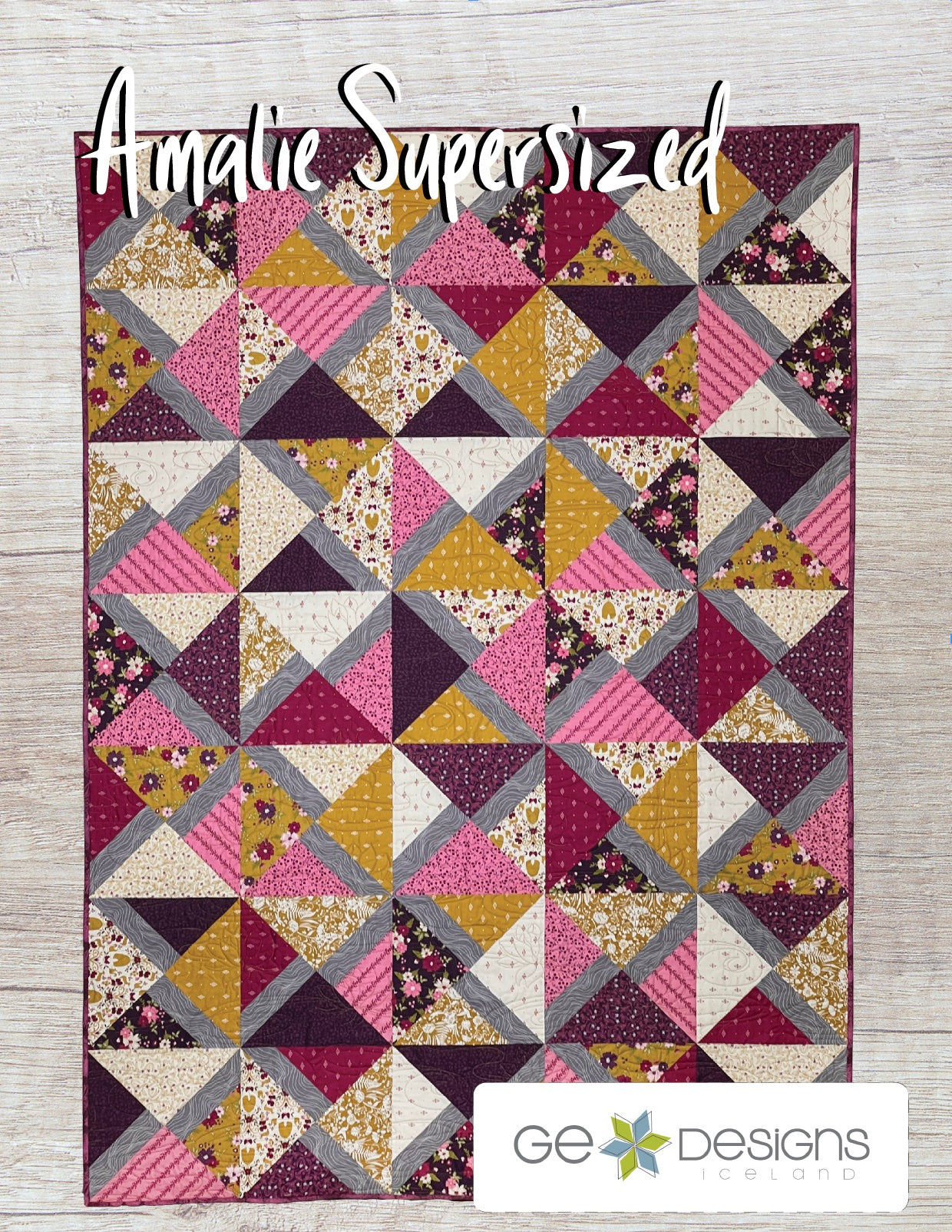 Amalie Supersized Pattern 235 Pattern GE Designs