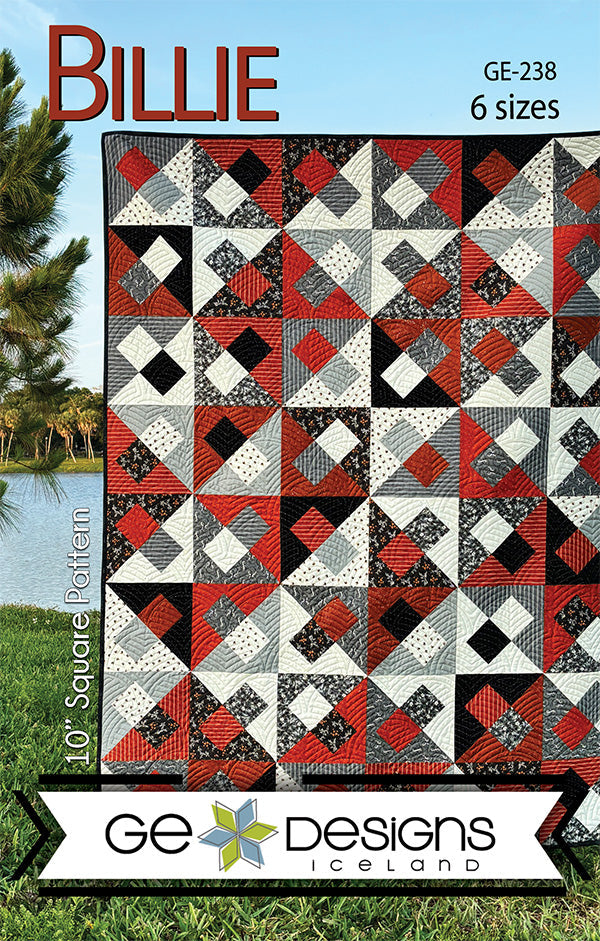 Billie - 10" square Pattern 238 Pattern GE Designs