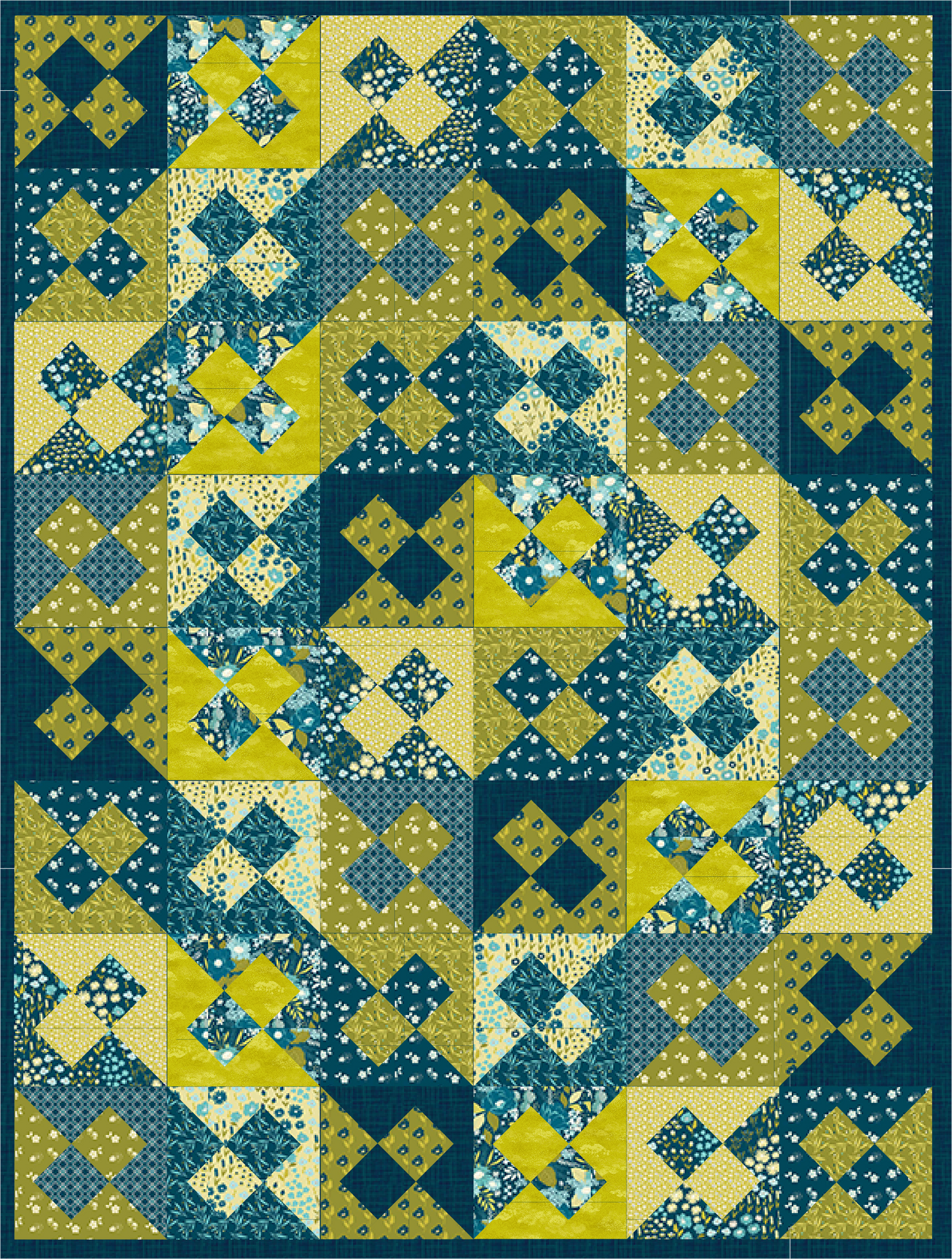 Billie - 10" square Pattern 238 Pattern GE Designs