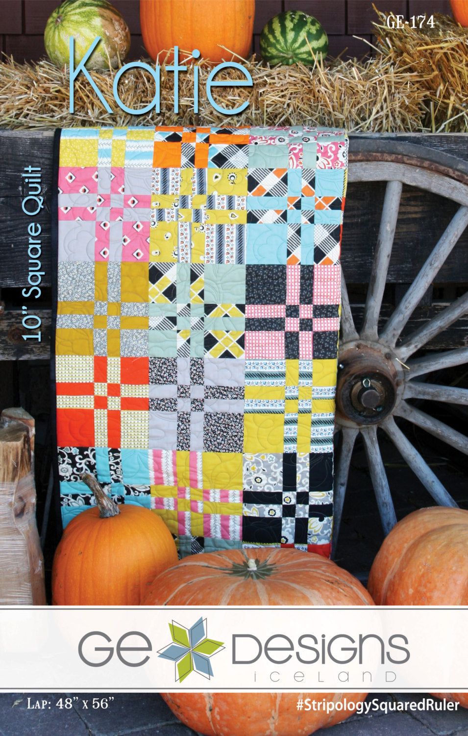 Katie 10" Square Pattern 174 Pattern GE Designs