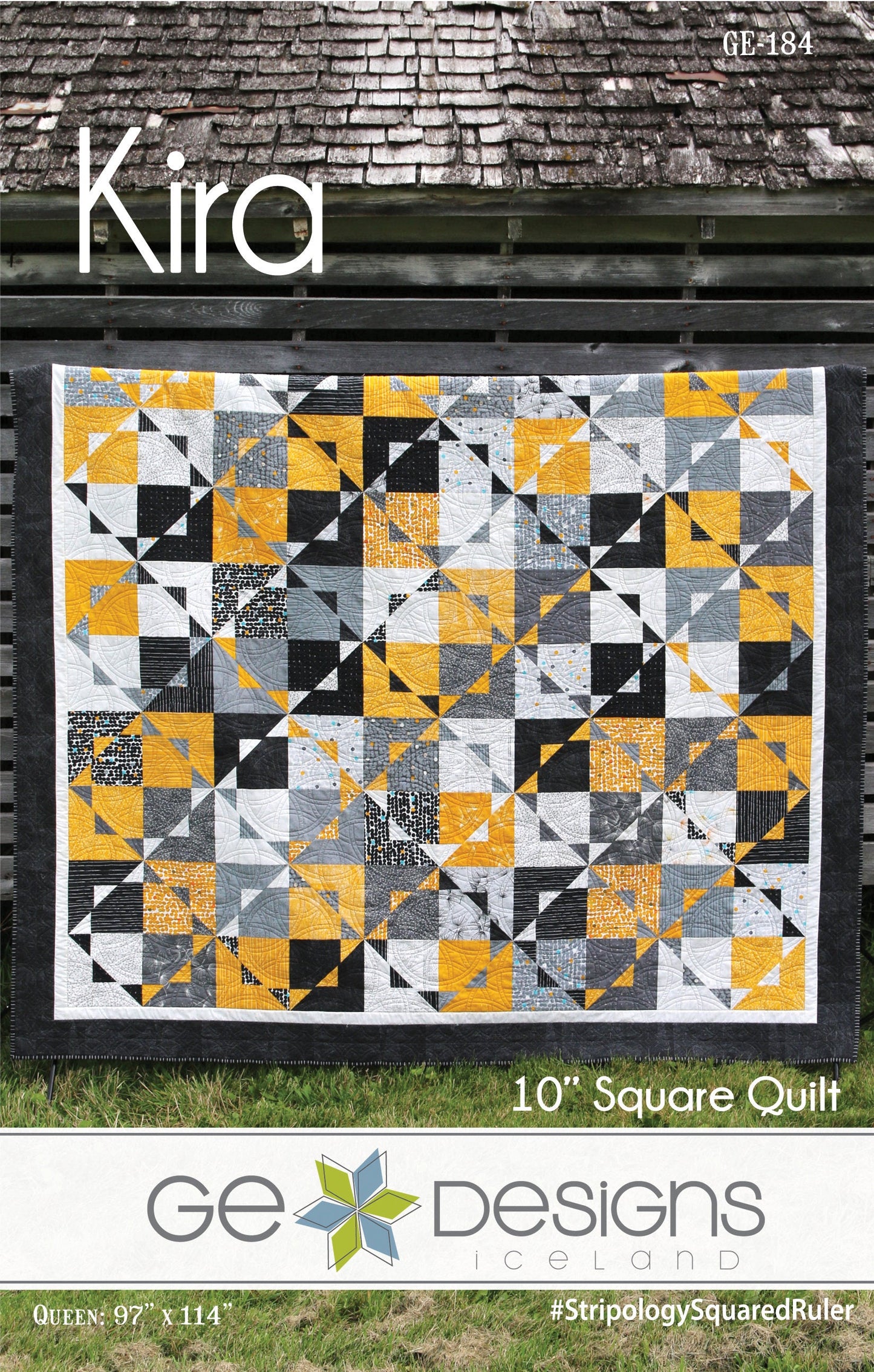Kira 10" Square Pattern 184 Pattern GE Designs