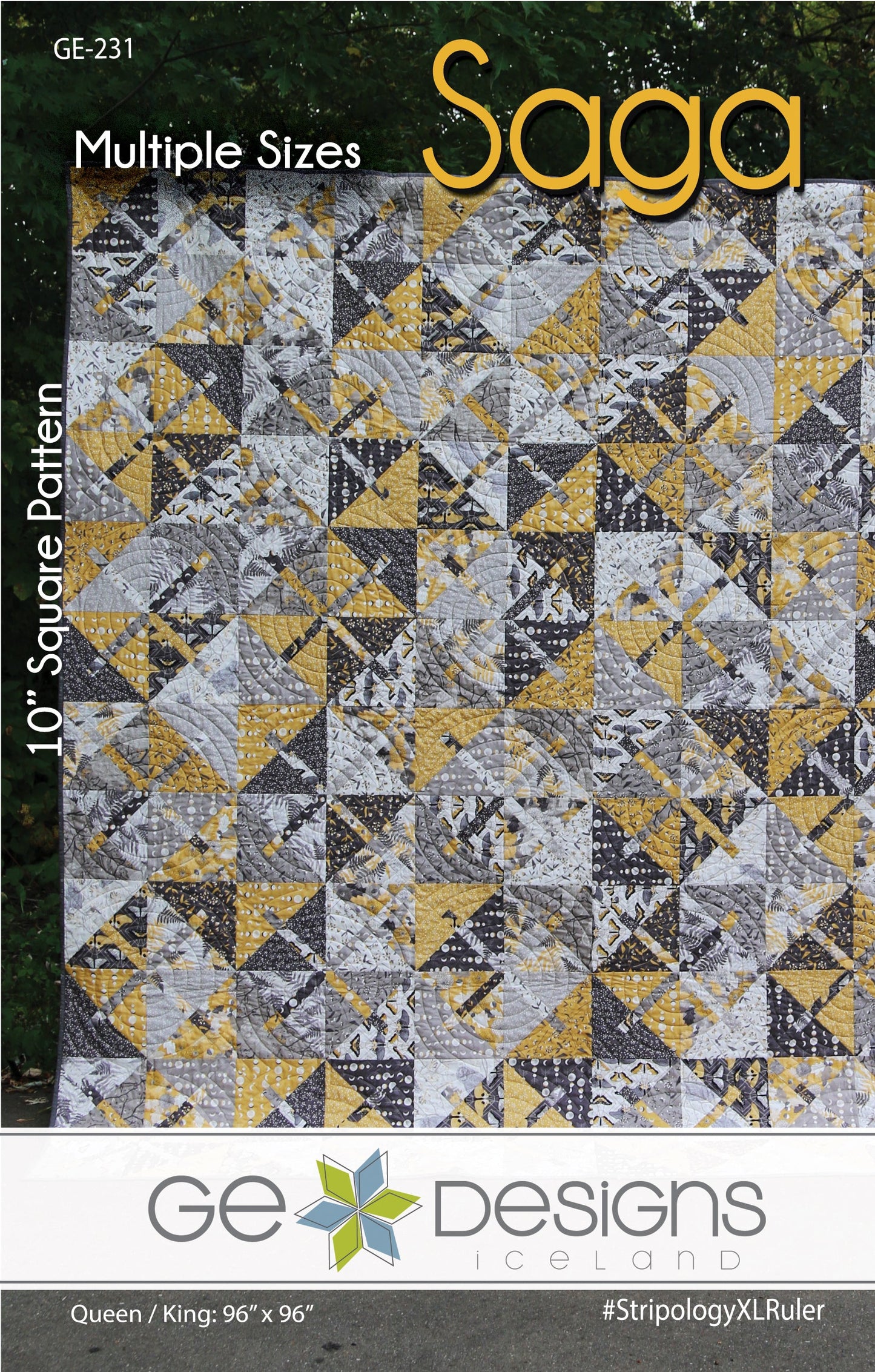 Saga - 10" Square Pattern 231 Pattern GE Designs
