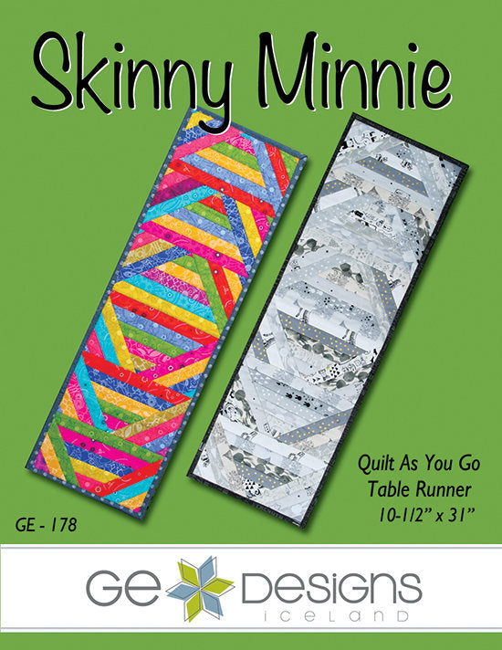 Skinny Minnie Table Runner Pattern 178 Pattern GE Designs