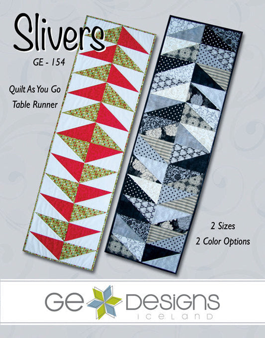 Slivers Table Runner Pattern 154 Pattern GE Designs