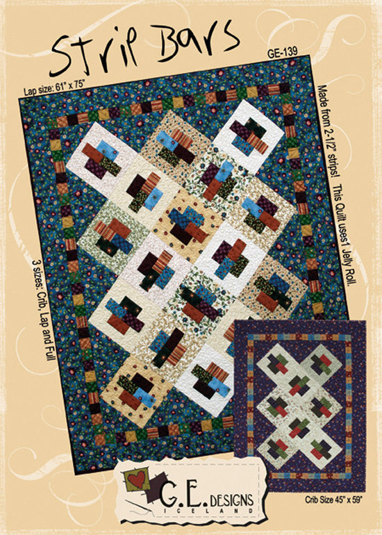 Strip Bars Pattern 139 Pattern GE Designs