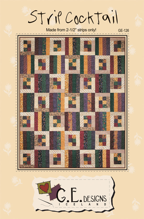 Strip Cocktail Pattern Pattern GE Designs