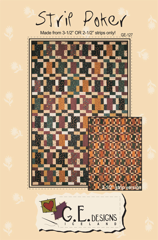Strip Poker Pattern 127 Pattern GE Designs