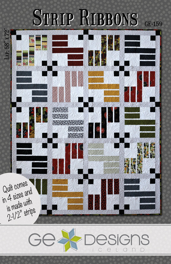 Strip Ribbons Pattern 159 Pattern GE Designs