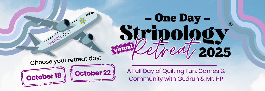 ✨ Introducing the One-Day Stripology Virtual Retreat — Your Ultimate Quilting Escape in Just One Day!