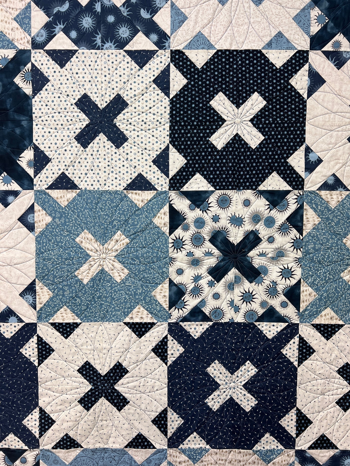 Aria - 1/2 yard or Fat Quarter Pattern 239 Pattern GE Designs   