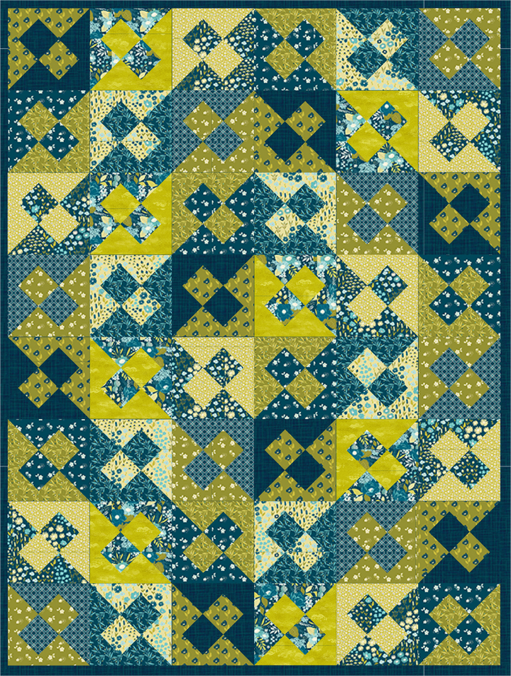 Billie - 10" square Pattern 238 Pattern GE Designs   