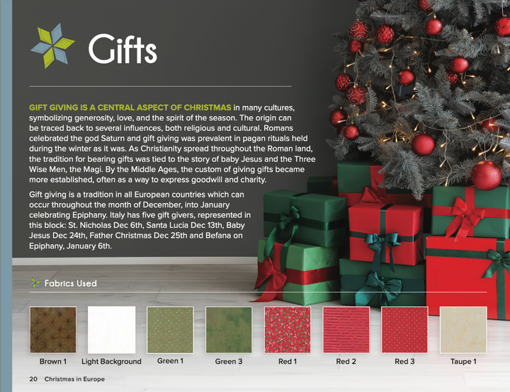 Christmas in Europe E-Book Book GE Designs