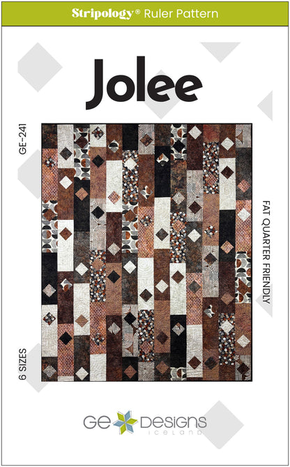 Jolee - 1/2 yard or Fat Quarter Pattern 241 Pattern GE Designs