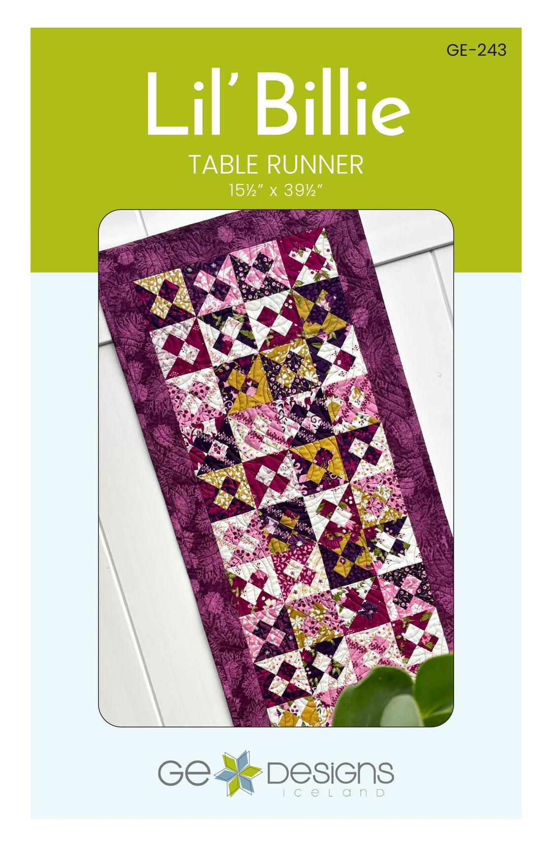 Lil' Billie - Table Runner Pattern 243