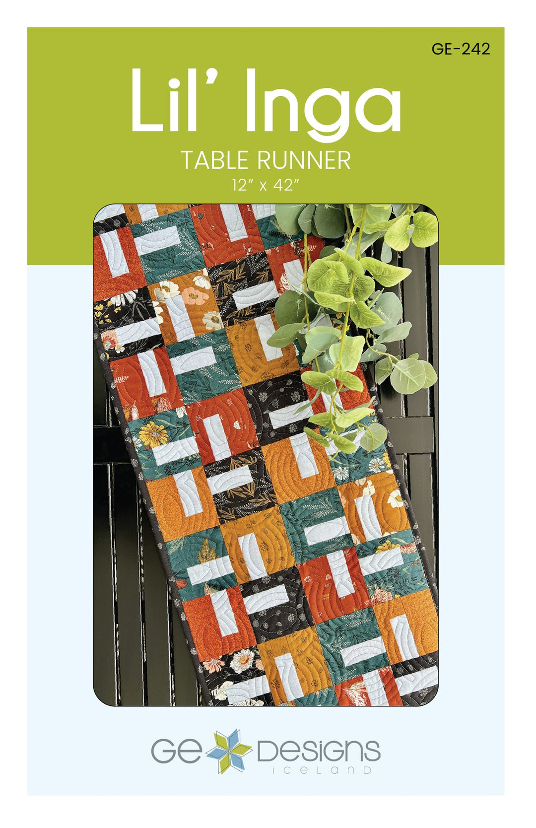 Lil' Inga - Table Runner Pattern 242 Pattern GE Designs