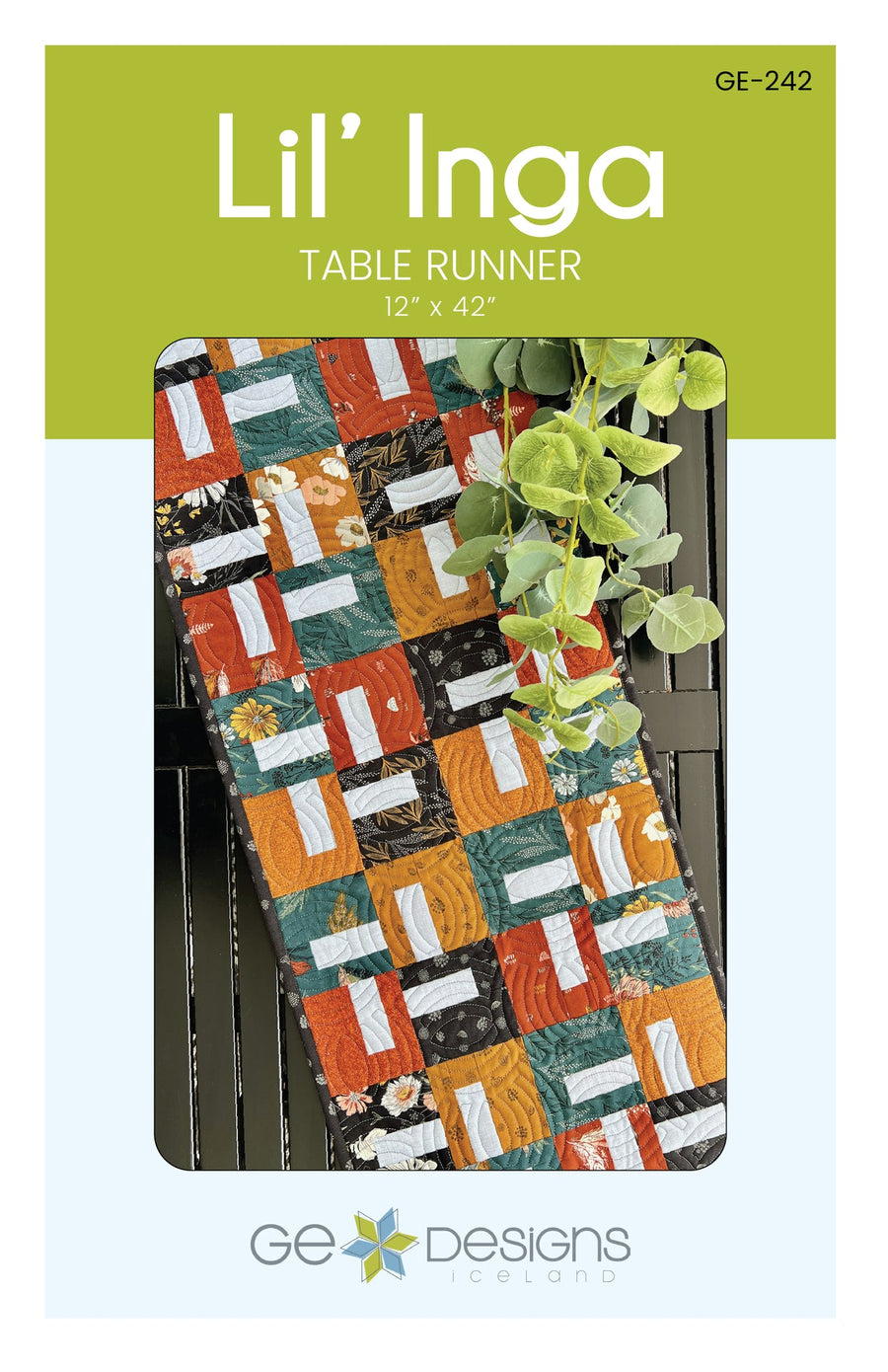 Lil' Inga - Table Runner Pattern 242 Pattern GE Designs