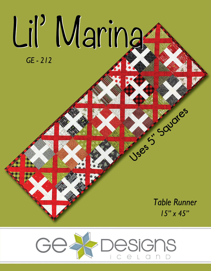 Lil' Marina - Table Runner Pattern 212 Pattern GE Designs   