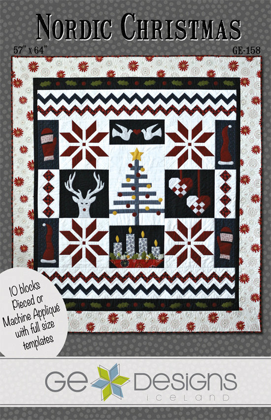 Nordic Christmas Pattern 158 Pattern GE Designs   