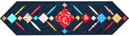 Peek A Boo Table Runner Pattern 155 Pattern GE Designs   
