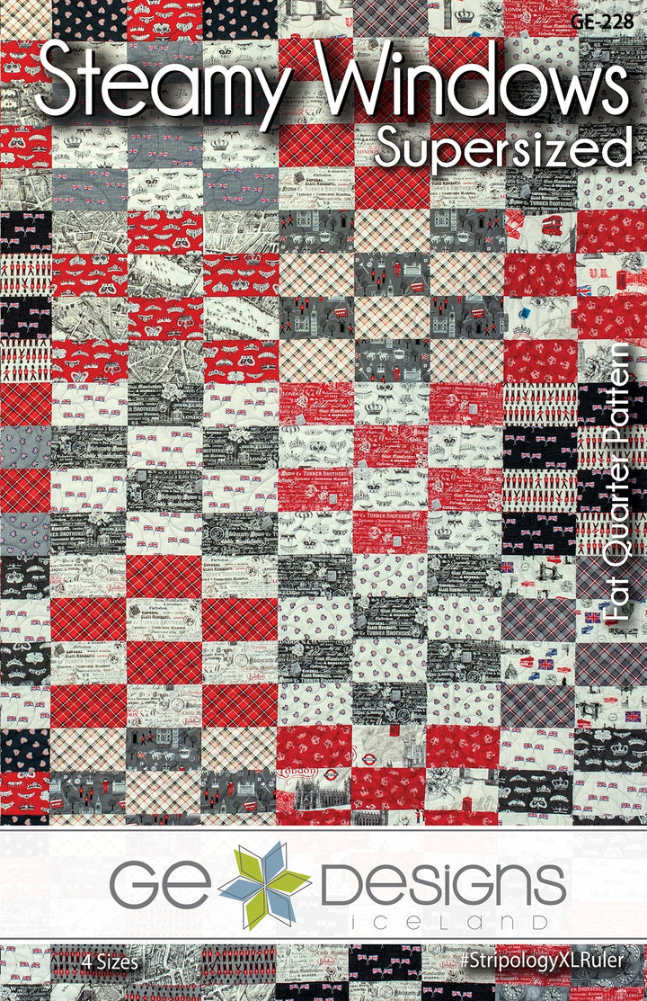 Steamy Windows Supersized Pattern 228 Pattern GE Designs   