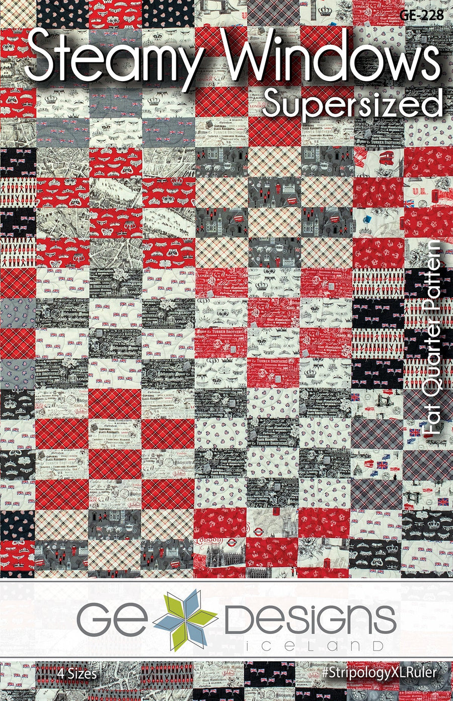 Steamy Windows Supersized Pattern 228 Pattern GE Designs   