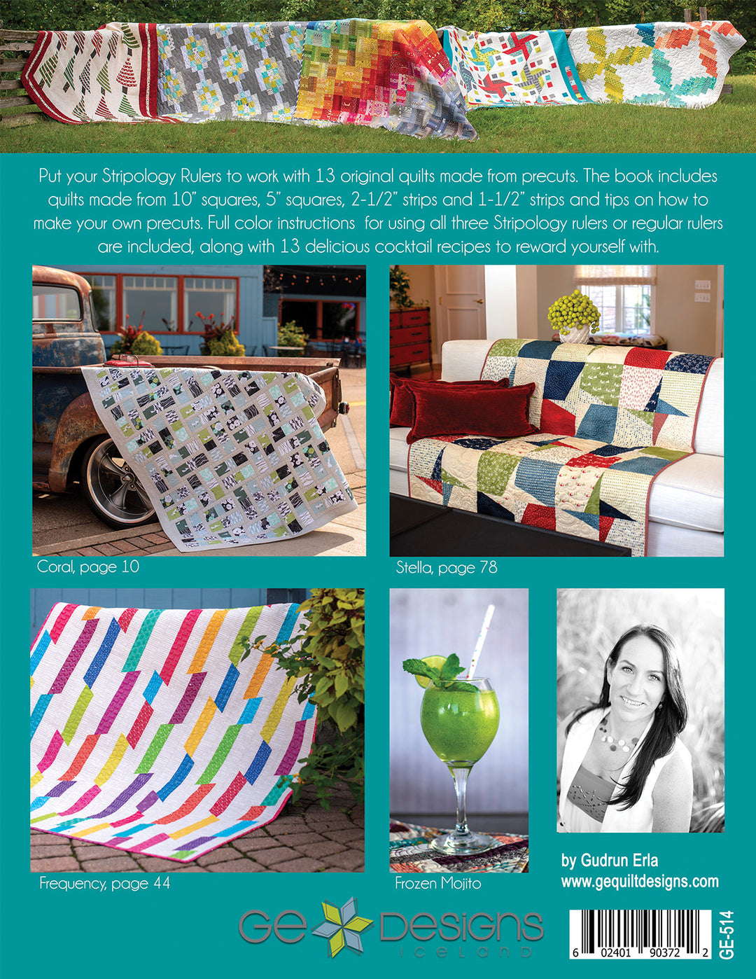 Stripology Mixology book 514 Book GE Designs   