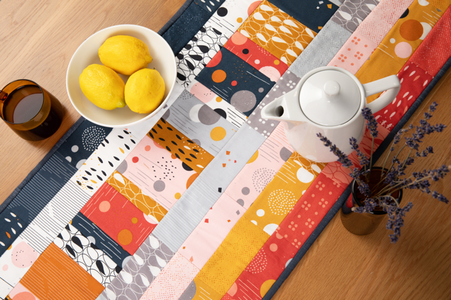 Quilt-As-You-Go Batting Kit - Take It Easy Runner (New Quilter Offer) Pattern GE Designs