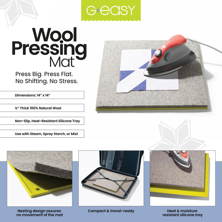 GEasy Wool Pressing Mat - Small - Preorder Tool GE Designs
