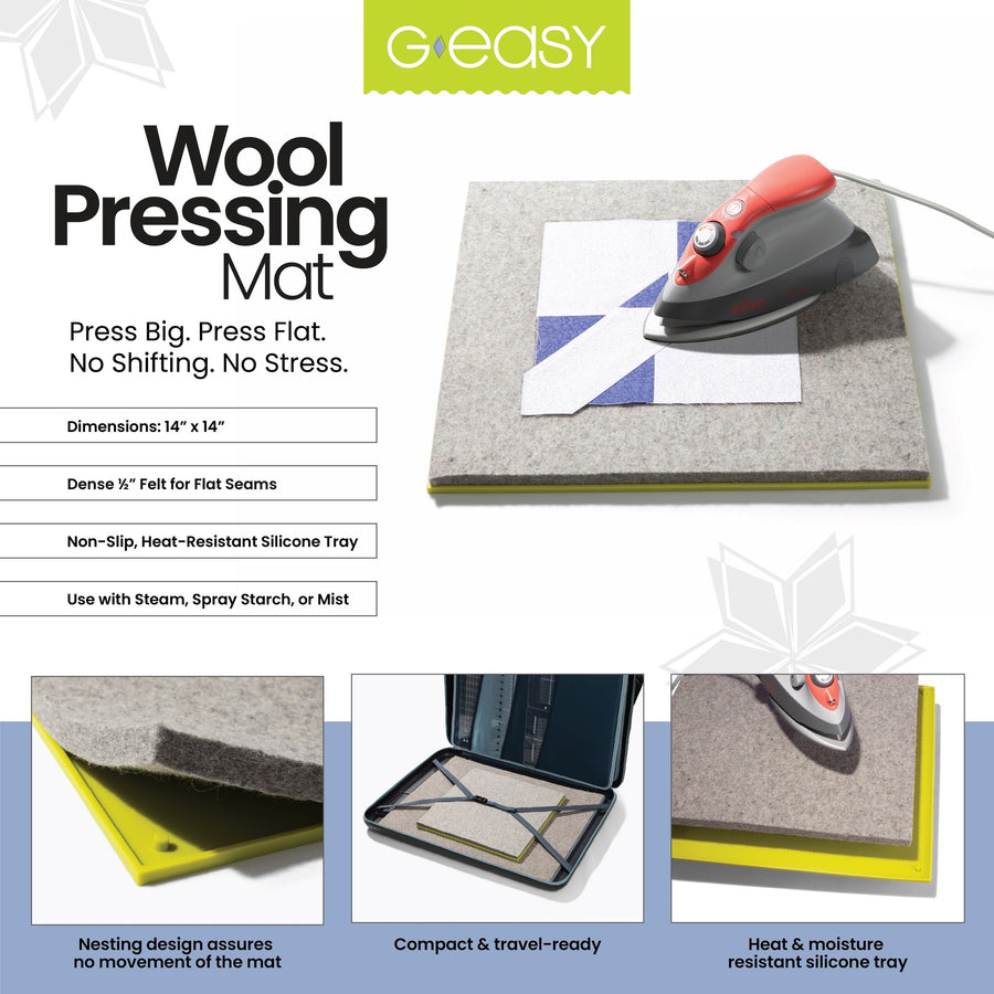 GEasy Wool Pressing Mat - Small, quilting tool