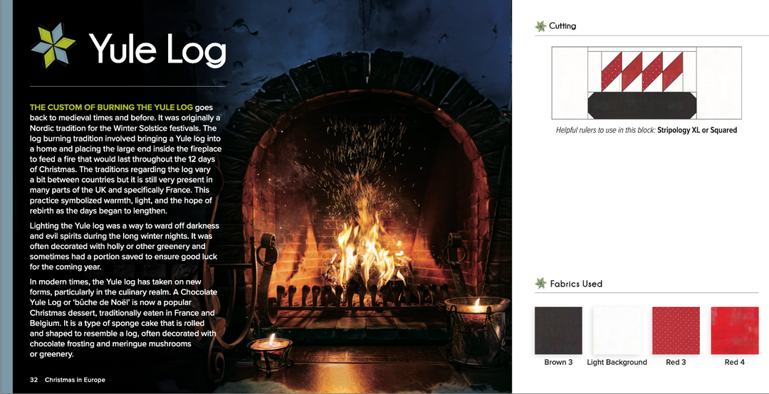 Christmas in Europe E-Book Book GE Designs