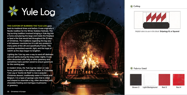 Christmas in Europe E-Book Book GE Designs