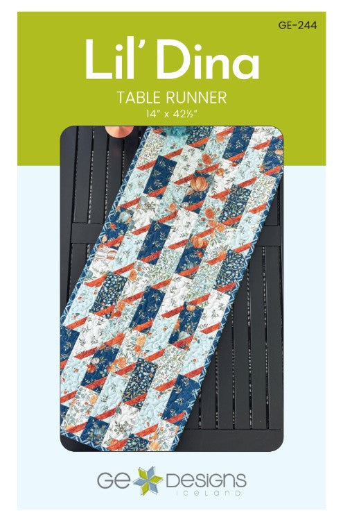 Lil' Dina - Table Runner Pattern 244 Pattern GE Designs