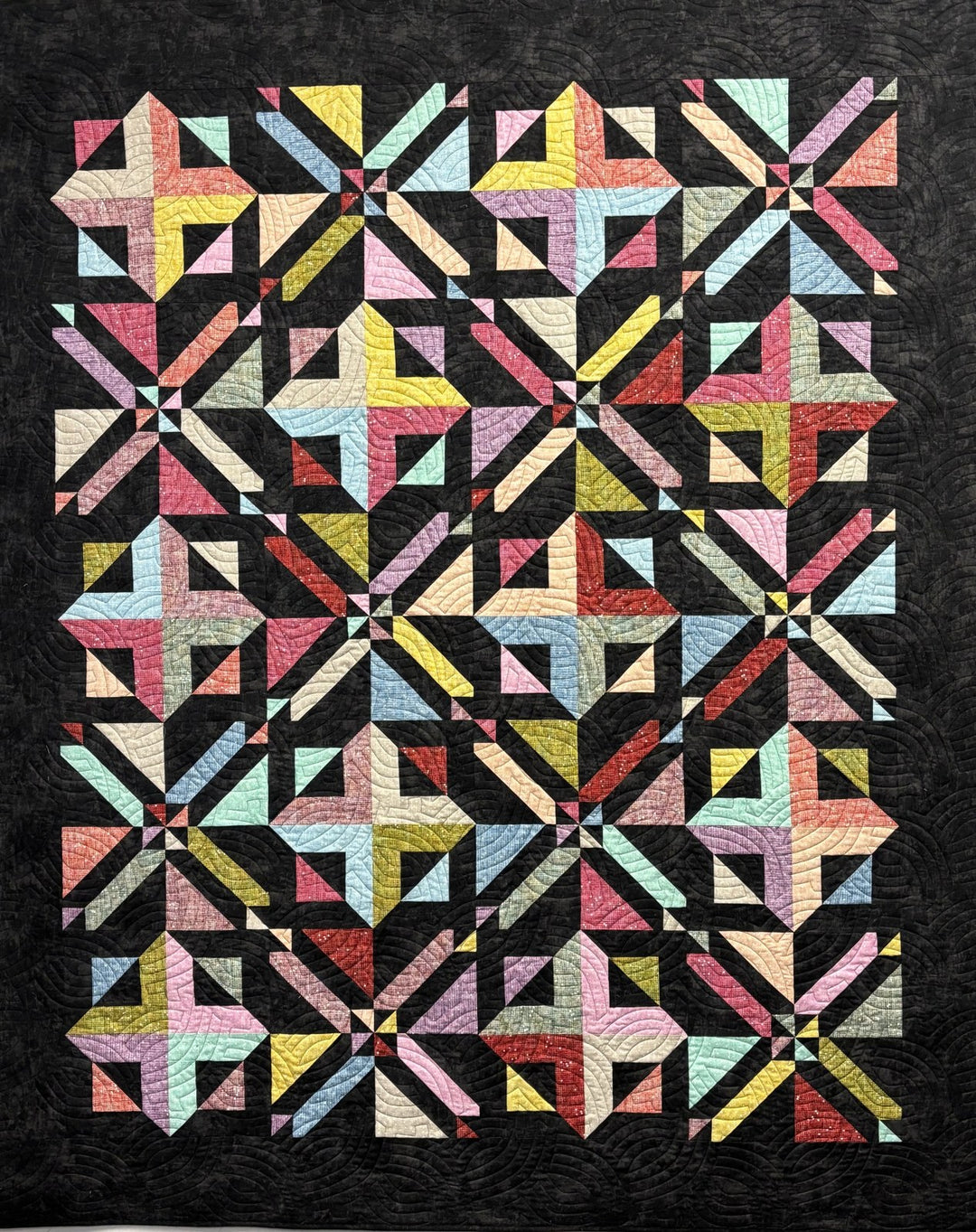 Felicity quilt, part of the New Pattern Trunk trunk show