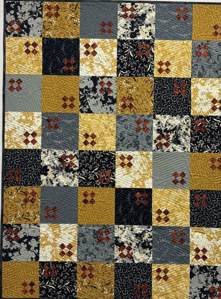 Frida quilt, part of the New Pattern Trunk trunk show