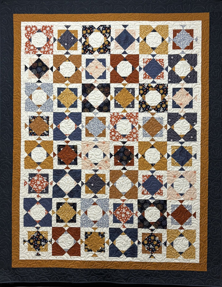 Margot quilt, part of the New Pattern Trunk trunk show