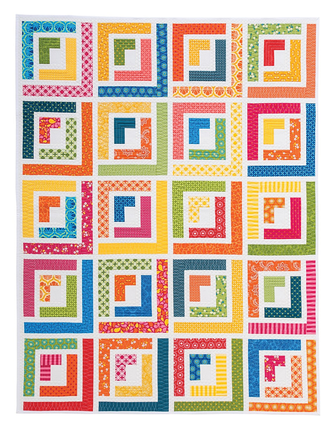 Casanova quilt, part of the Strip Your Stash Trunk trunk show