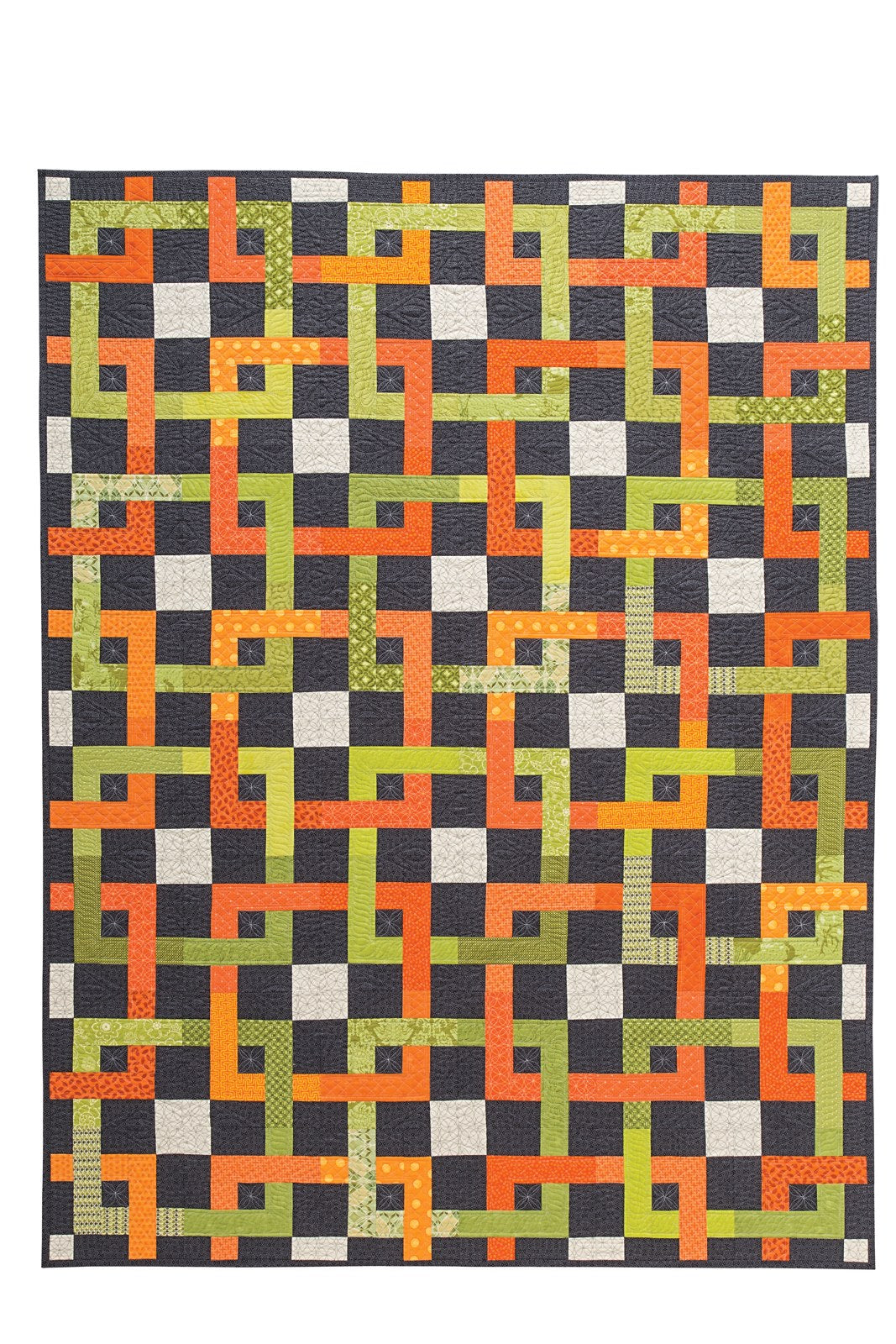 Dreamweaver quilt, part of the Strip Your Stash Trunk trunk show