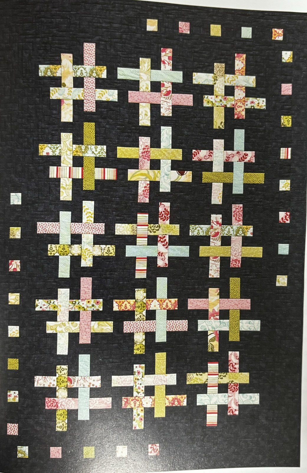 Pixie Stix quilt, part of the Strip Your Stash Trunk trunk show