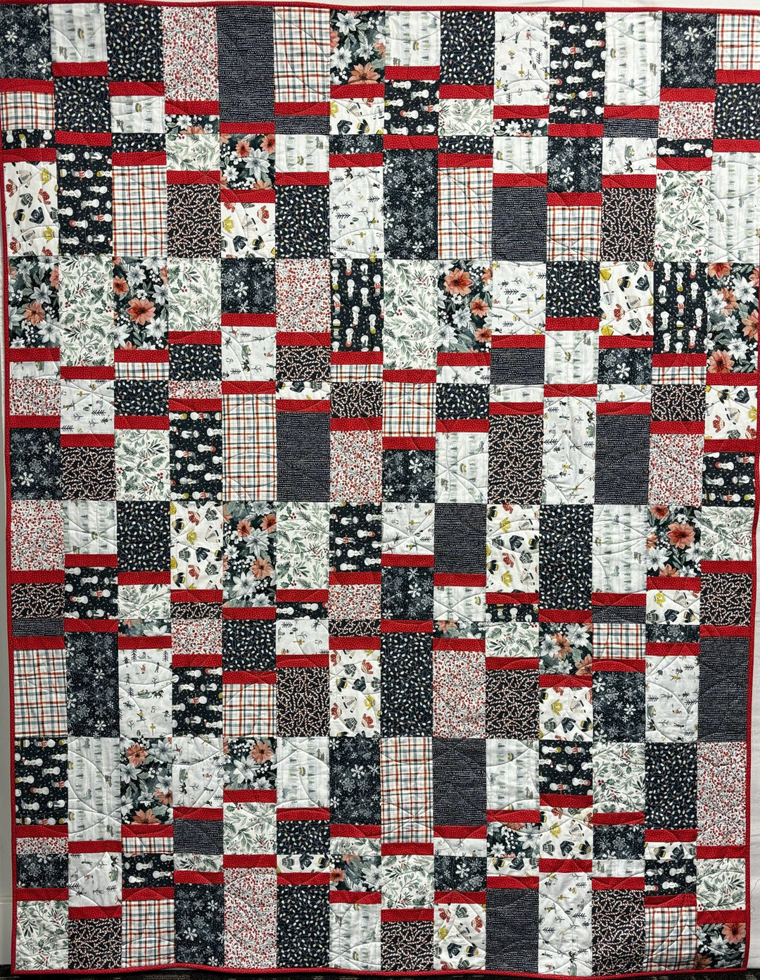 Sammy quilt, part of the Stripology Mixology 2 Trunk 1 trunk show
