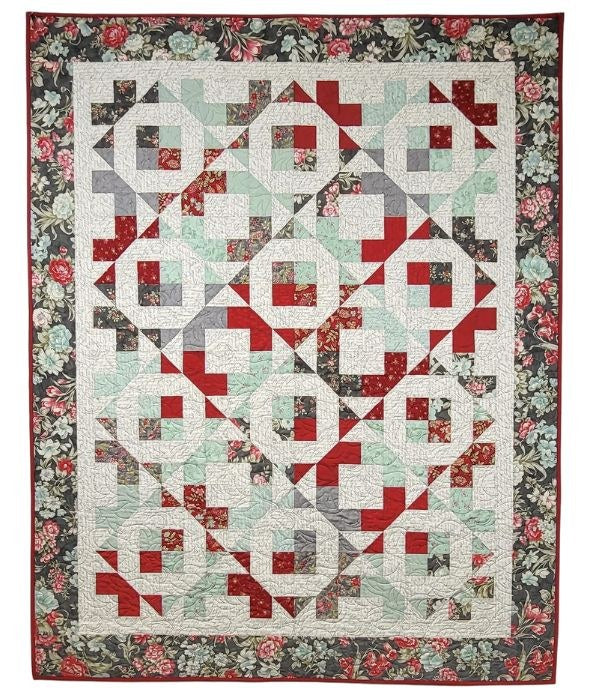 Octavia quilt, part of the Stripology Mixology 2 Trunk 2 trunk show