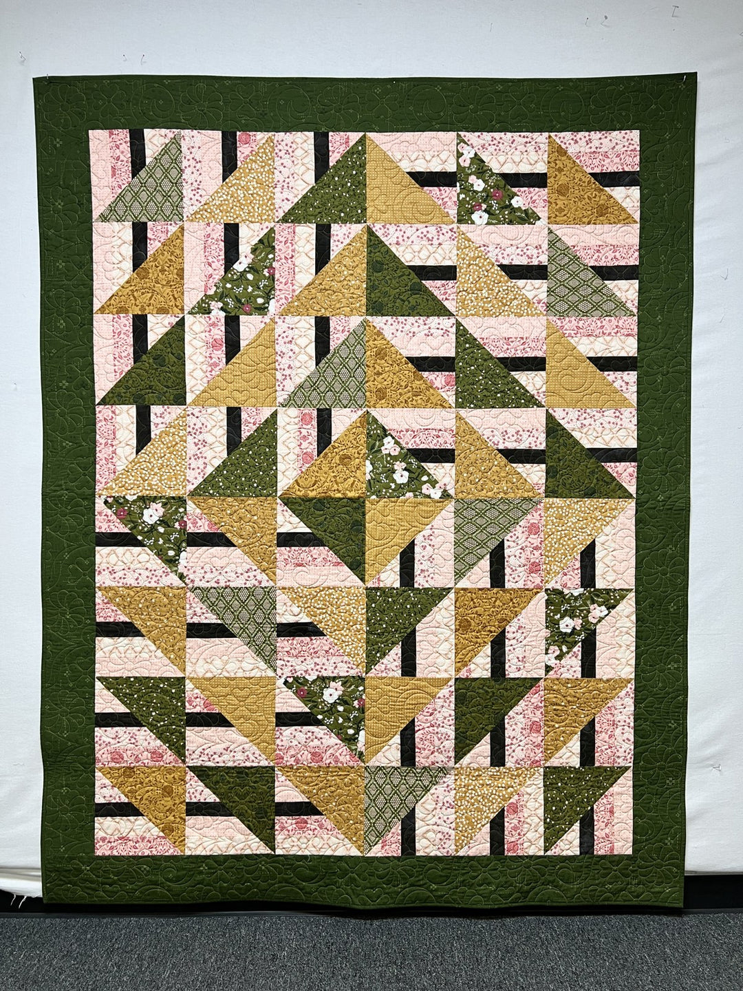 Trixie quilt, part of the Stripology Mixology 2 Trunk 2 trunk show