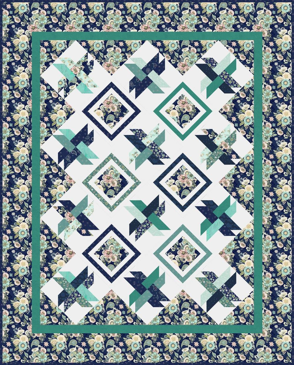 Criss Cross Double Toss quilt, part of the Stripology Mixology 3 Trunk 1 trunk show