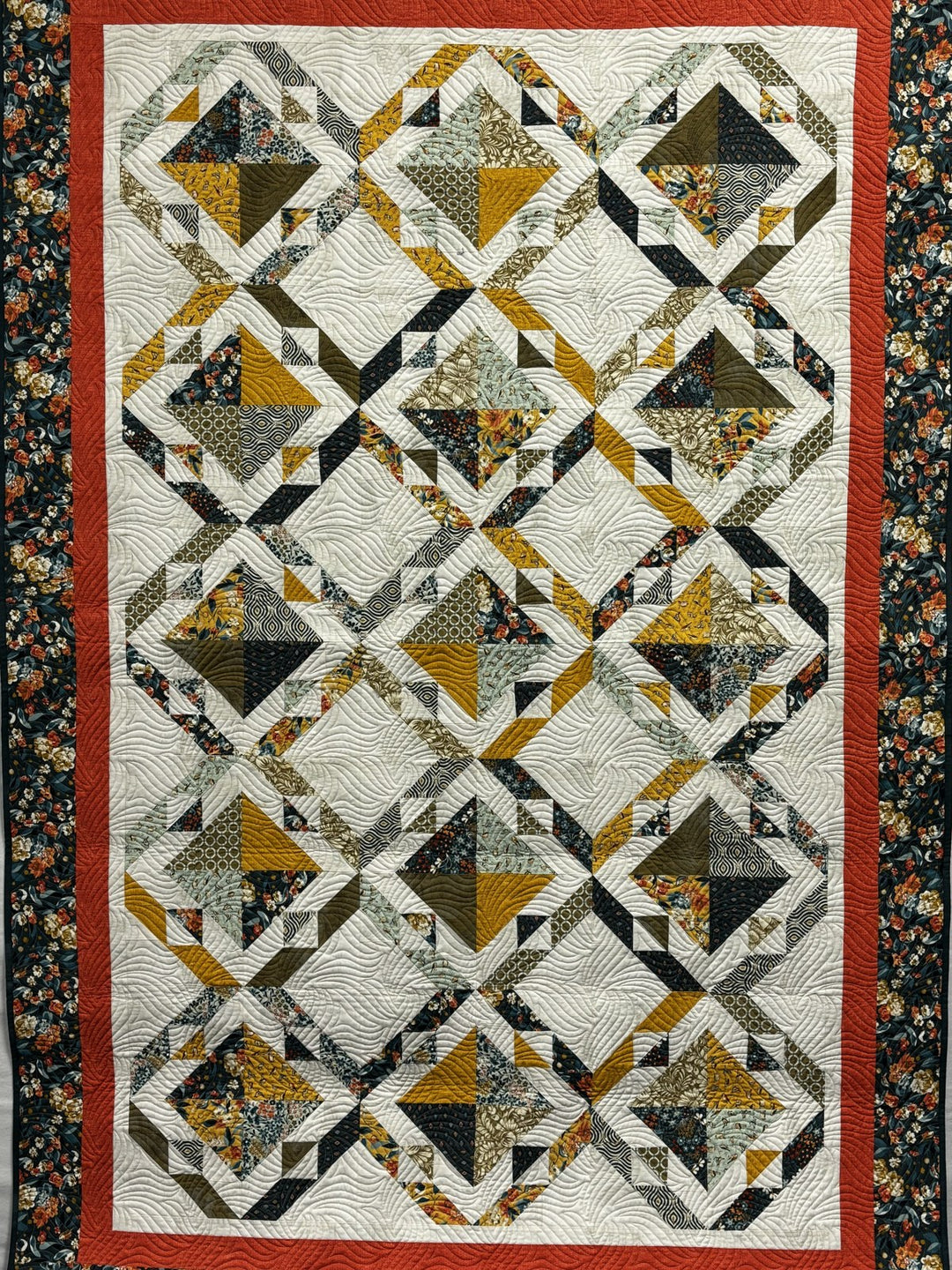 Zoe quilt, part of the Stripology Mixology 3 Trunk 1 trunk show