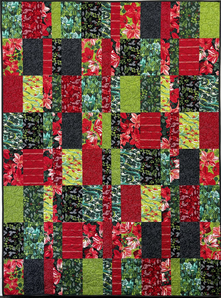 Koby quilt, part of the Stripology Quickies Trunk 1 trunk show