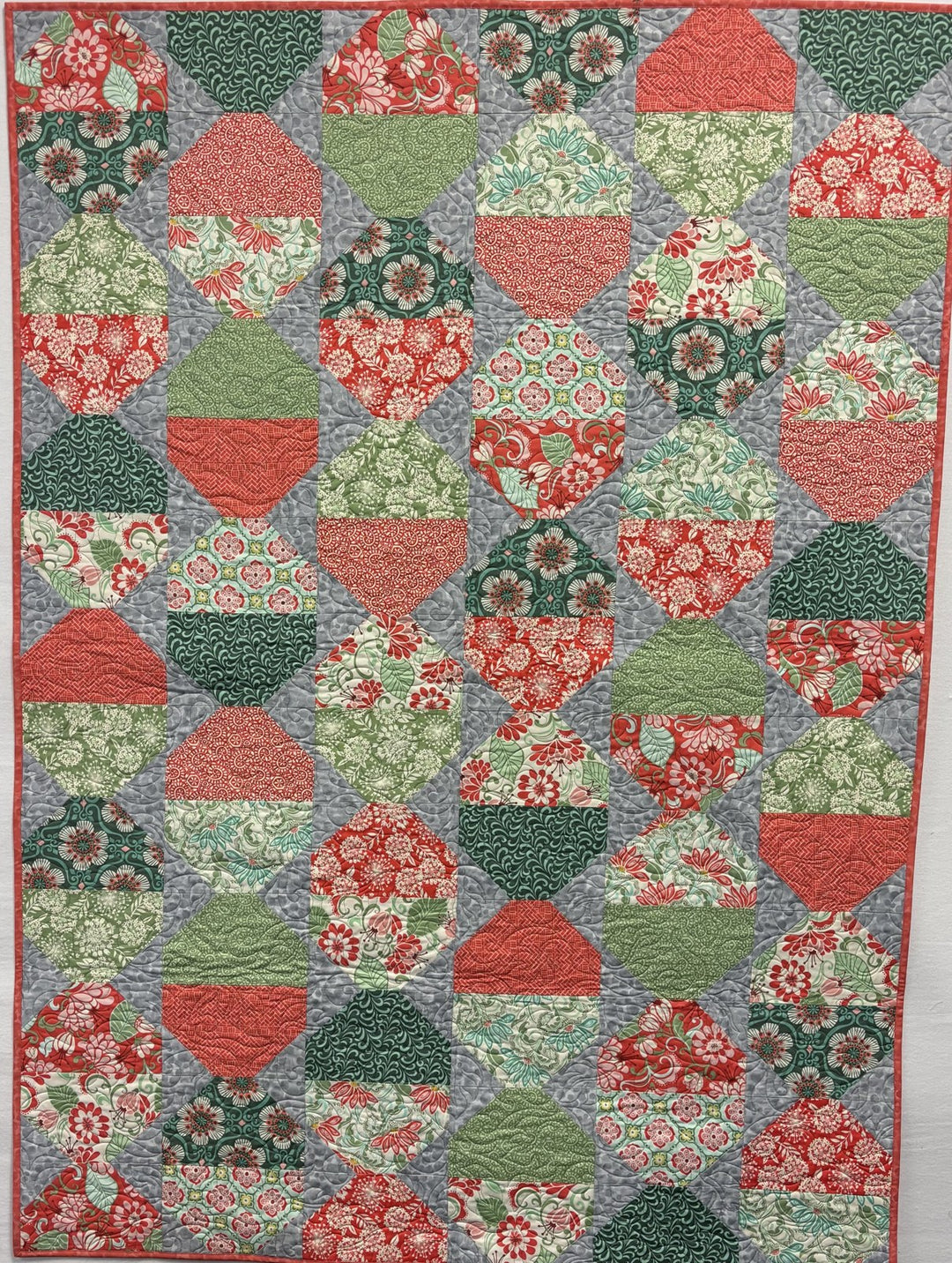 Ana quilt, part of the Stripology Quickies Trunk 2 trunk show