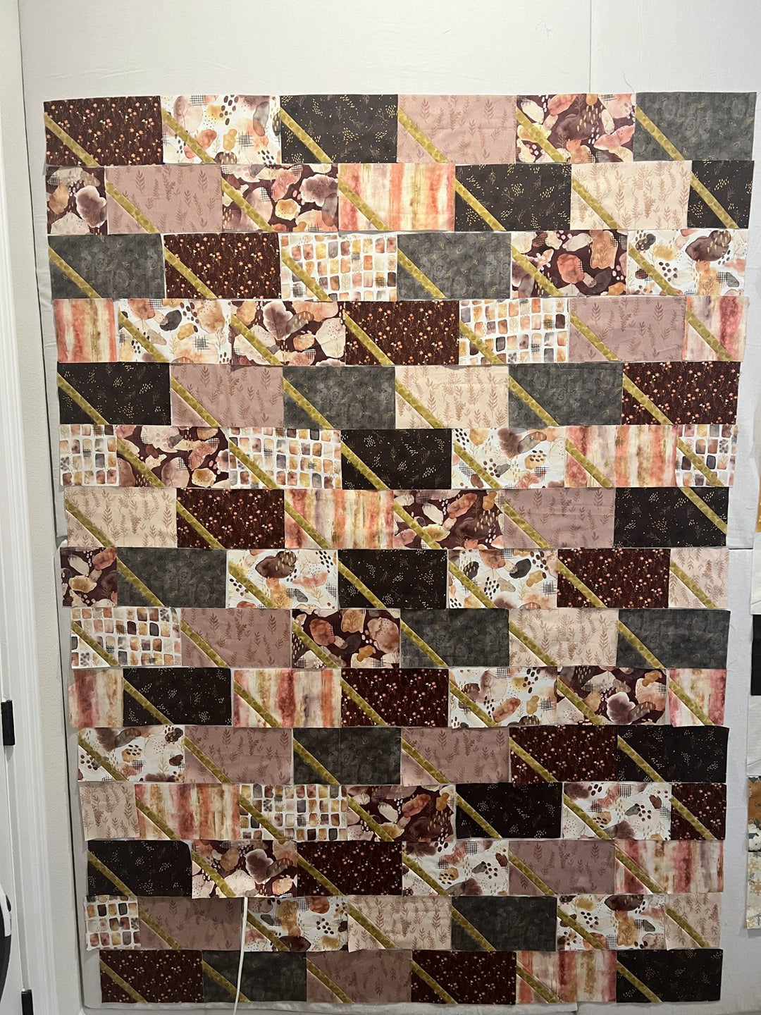 Dina quilt, part of the Stripology Quickies Trunk 2 trunk show