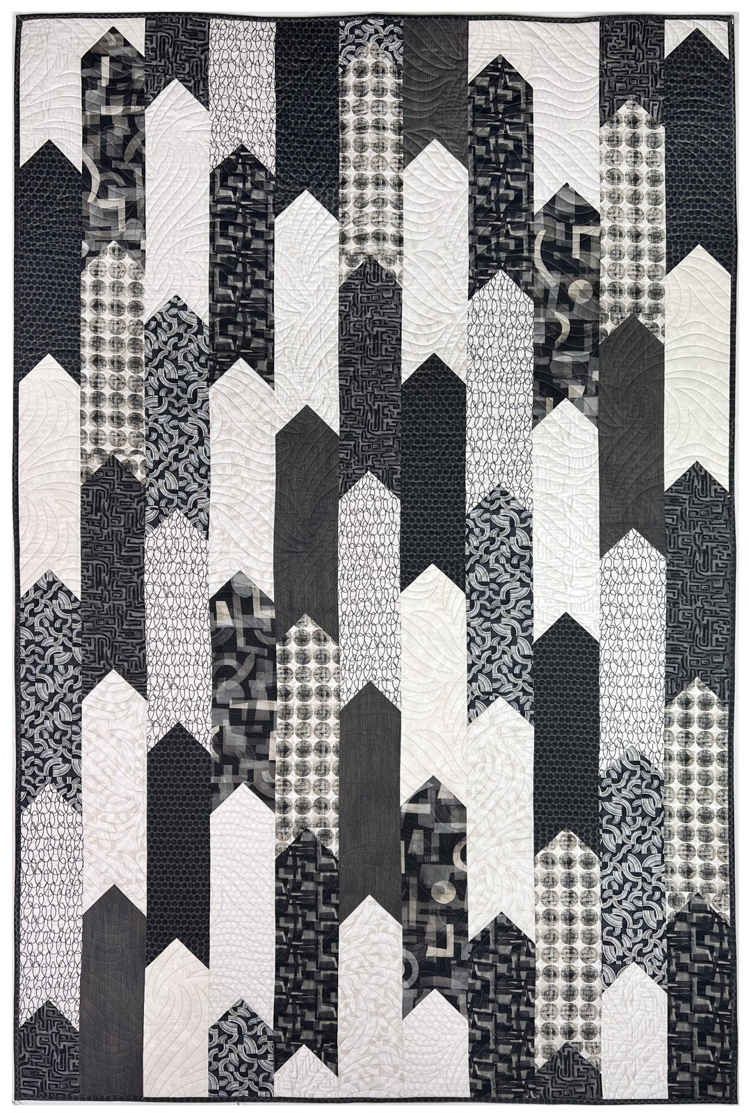 Gigi quilt, part of the Stripology Quickies Trunk 3 trunk show