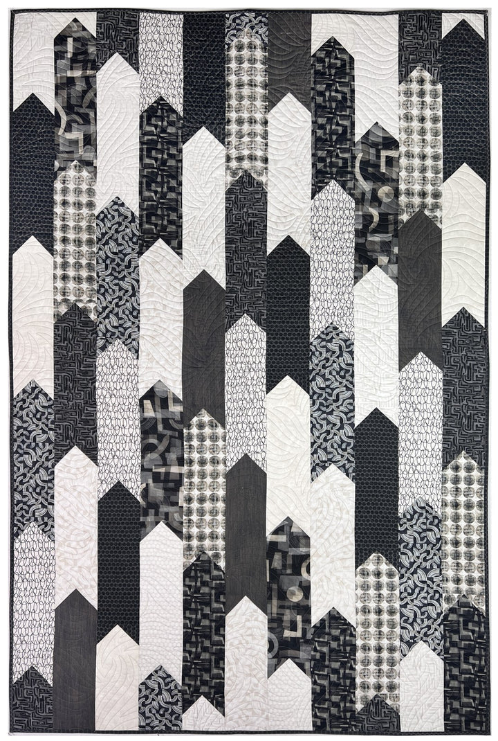 Gigi quilt, part of the Stripology Quickies Trunk 3 trunk show