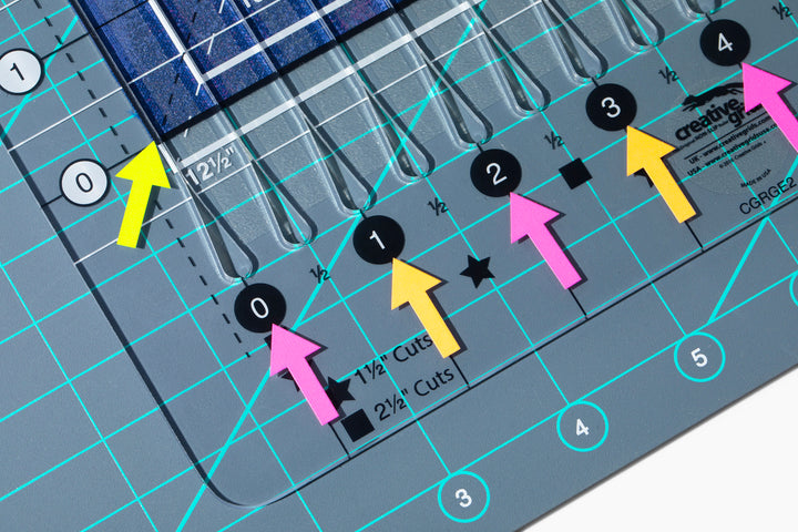 GEasy Ruler Stickers - Electric Elements palette GE-1103